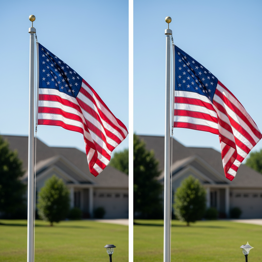 Poly vs Nylon: Which American Flag Material is Best for You?