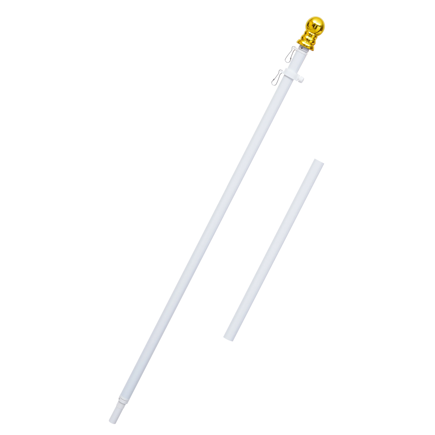 2-Section 5FT Aluminum Flagpole - FlagStars