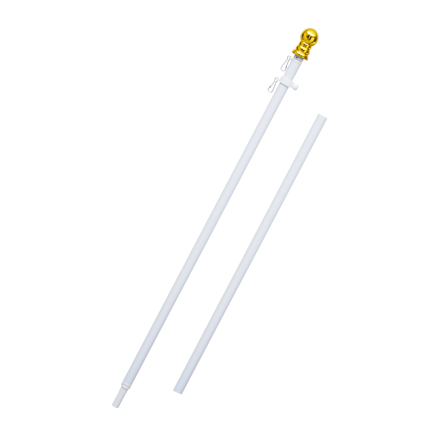 2-Section 6FT Aluminum Flagpole - FlagStars