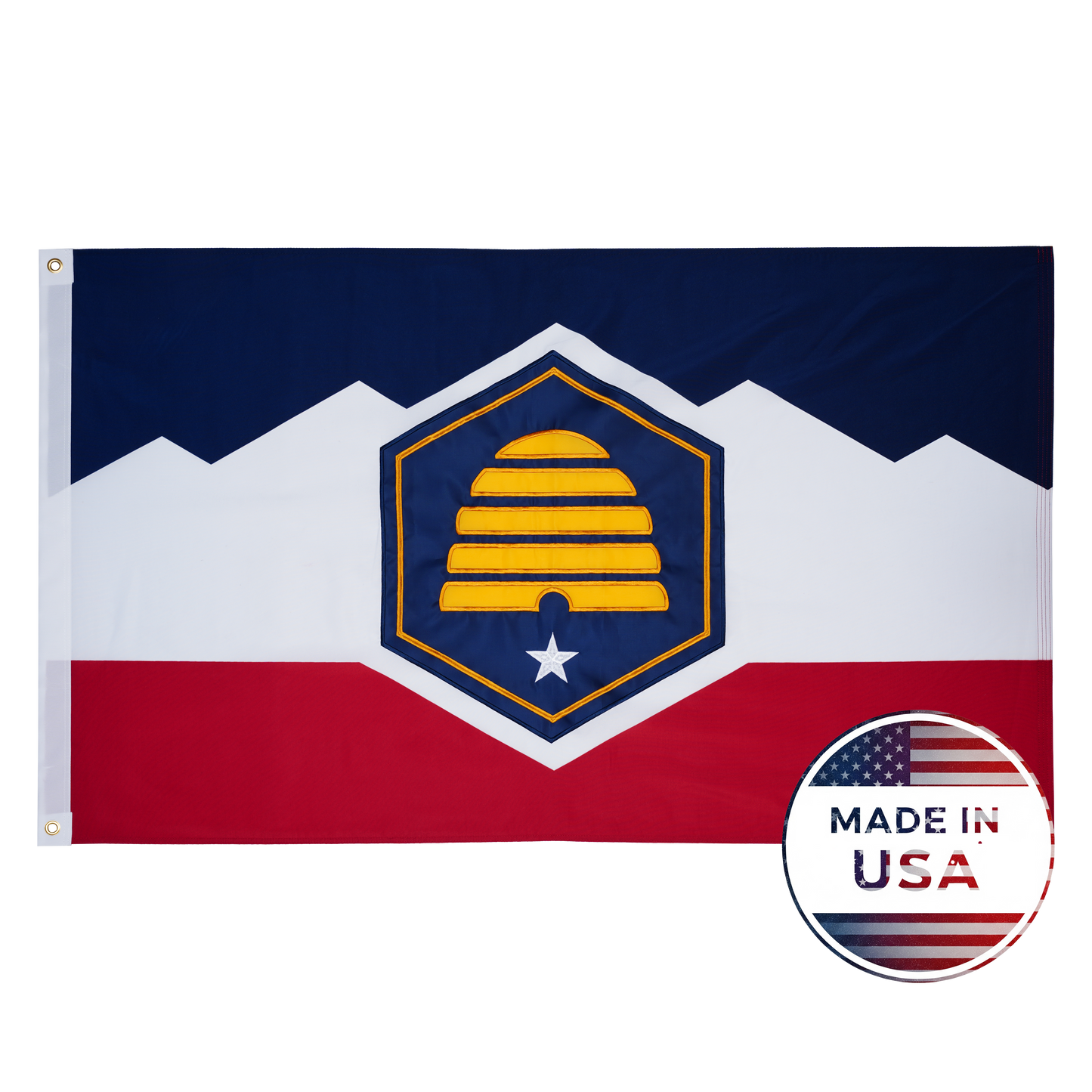 Utah State Flag - 100% Made in USA