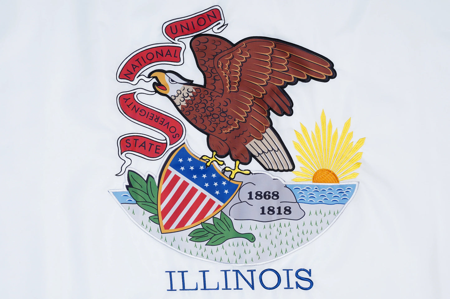 Illinois State Flag - 100% Made in USA - FlagStars
