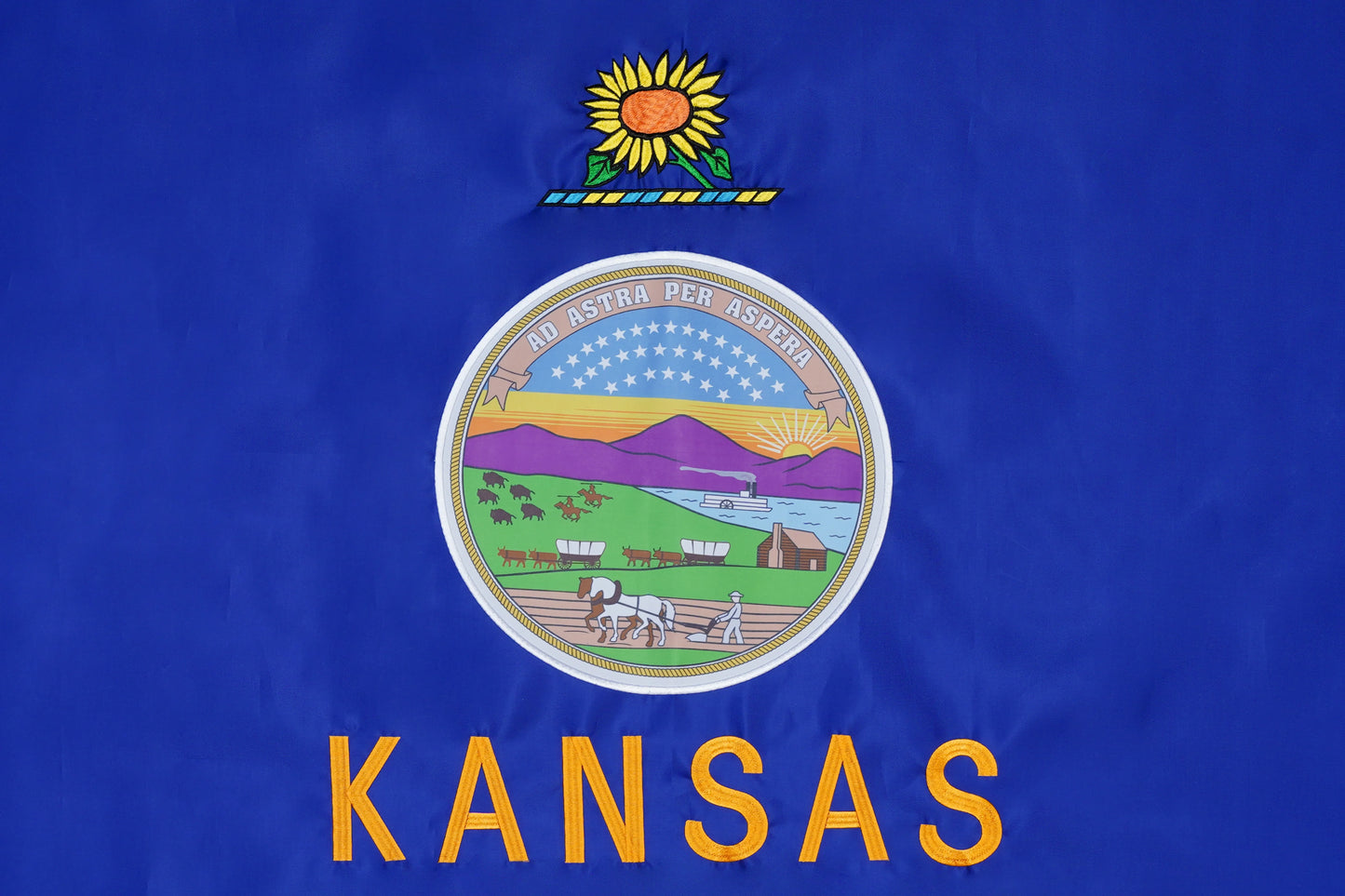 Kansas State Flag - 100% Made in USA - FlagStars