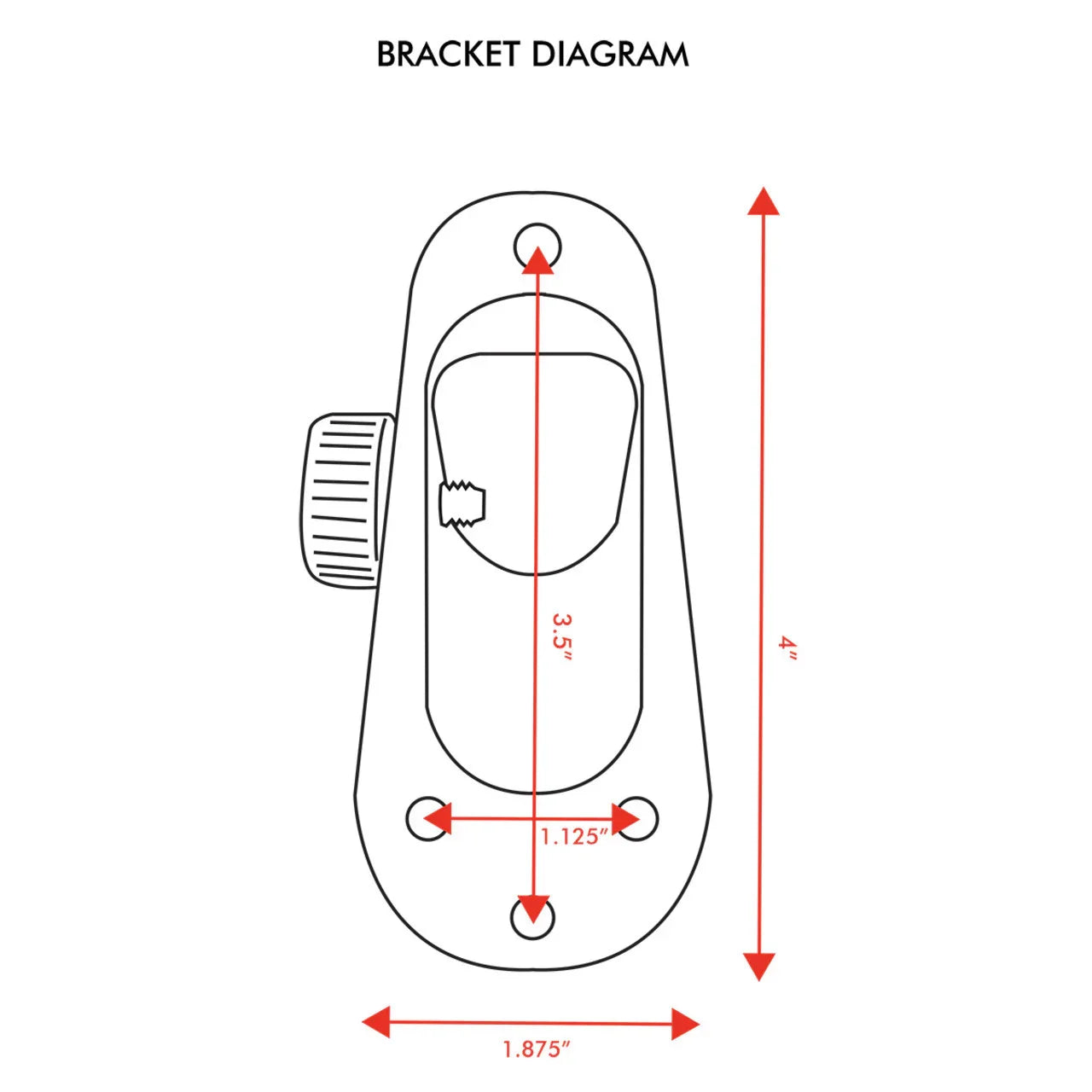 Aluminum Flagpole Bracket – 2-Position Adjustable - FlagStars