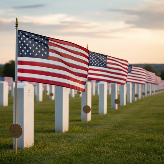 Best American Flags for Military Graves