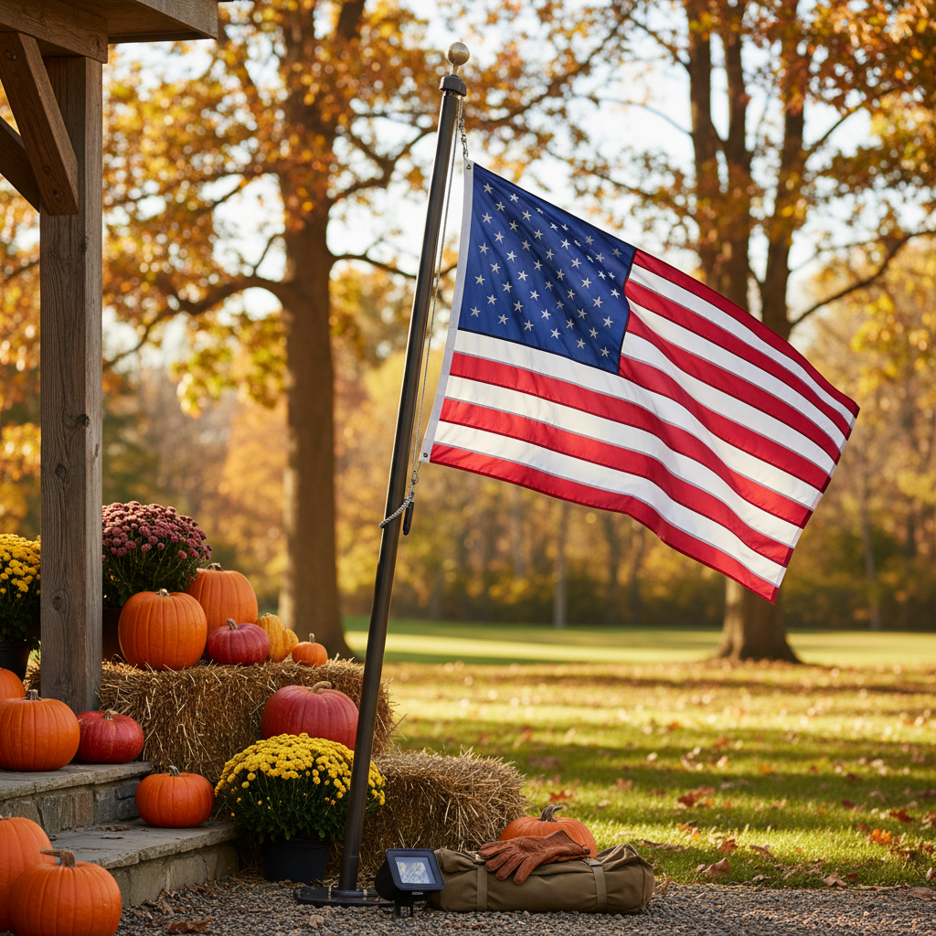 Best American Flags for Outdoor Fall Events
