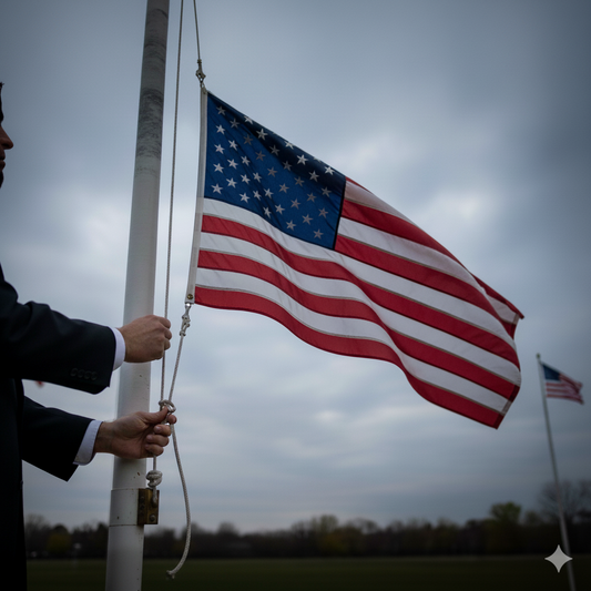 How to Fly the American Flag Half-Staff
