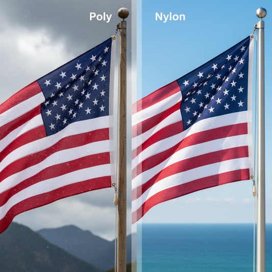 Poly vs Nylon: Which American Flag Material is Best for You?