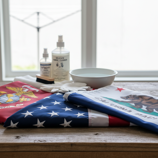 How to Clean a Flag: American, Military, State
