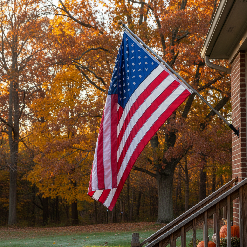 Why Buy Nylon American Flags in the Fall?