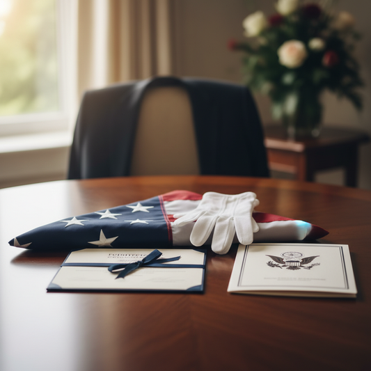 American Flag Etiquette for Funerals