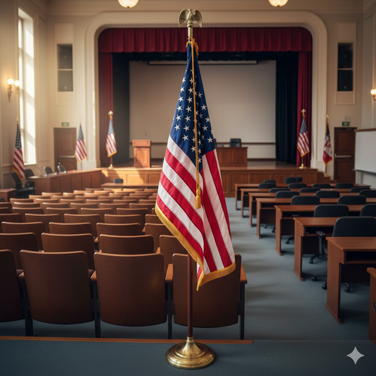 Best American Flags for Indoor Ceremonies