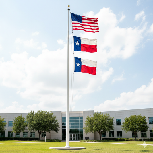 How to Fly Two Flags on One Pole