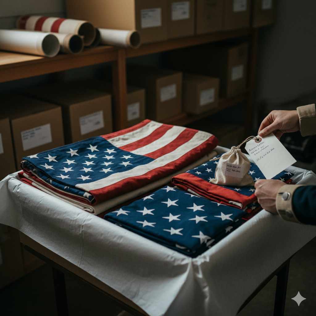 How to Store a Flag in Winter (All Types)