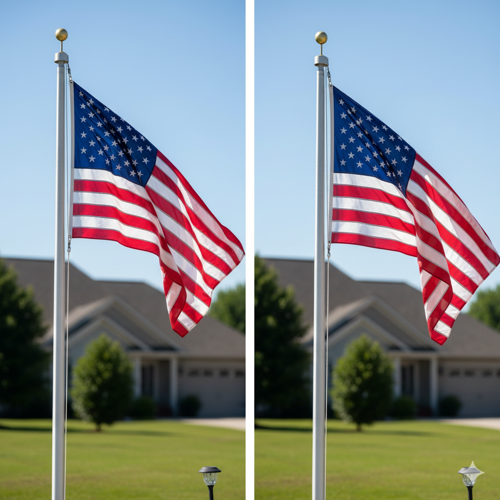 Poly vs Nylon: Which American Flag Material is Best for You?