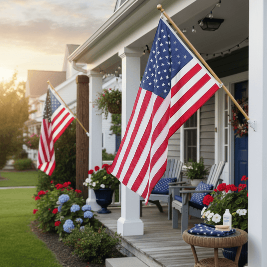 Best American Flags for Front Porches - FlagStars