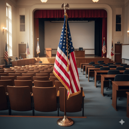 Best American Flags for Indoor Ceremonies - FlagStars