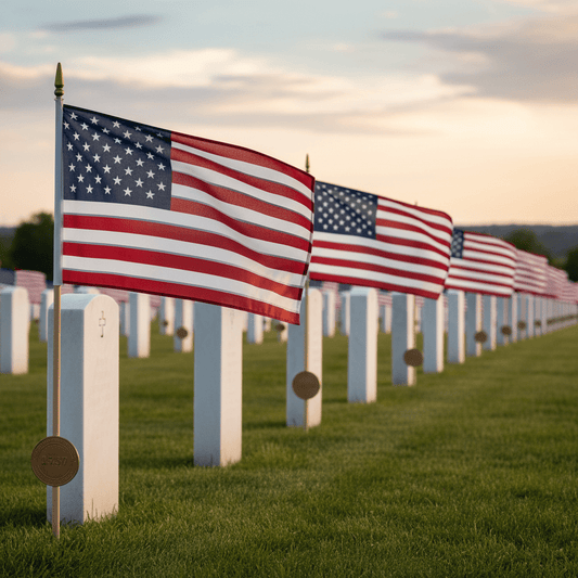 Best American Flags for Military Graves - FlagStars
