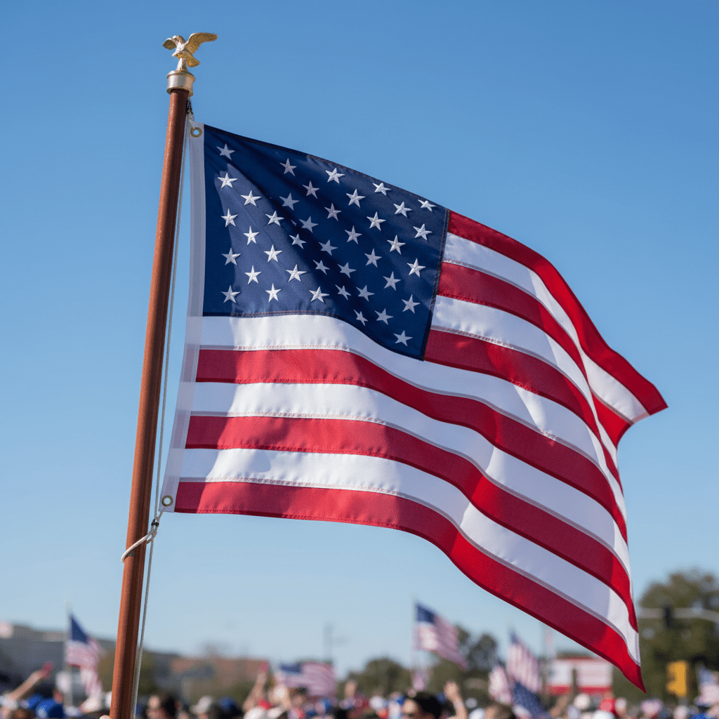 Best American Flags for Parades - FlagStars