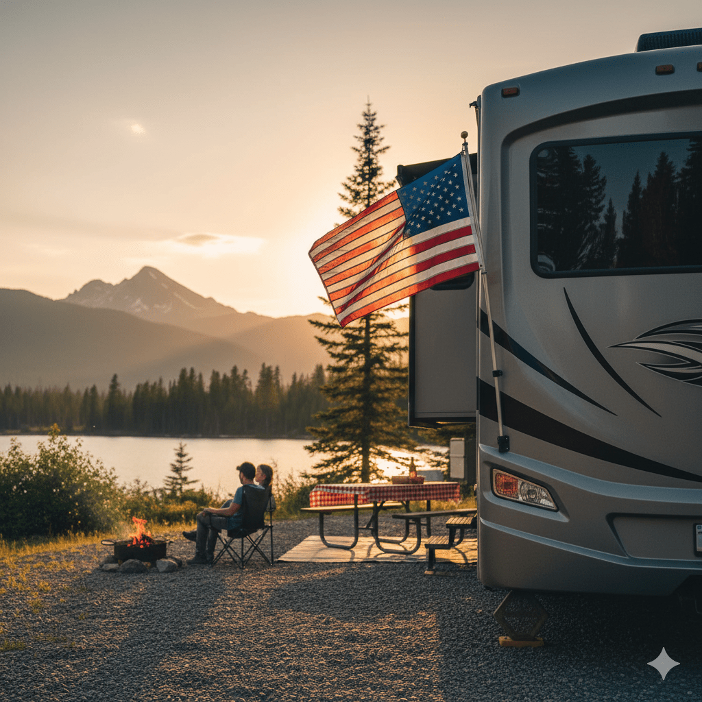 Best American Flags for RVs - FlagStars