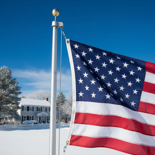 Best American Flags for Snowy Climates