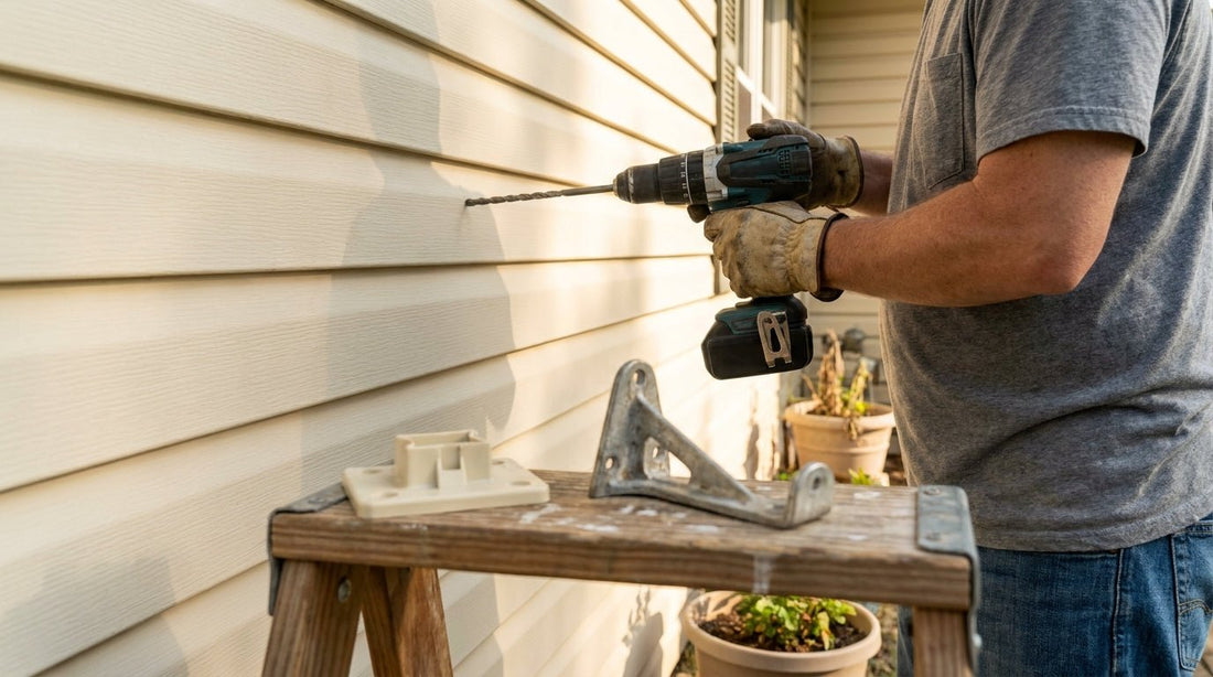 Flag Bracket on Vinyl Siding: Which Hardware to Buy and Exactly How to Install It - FlagStars