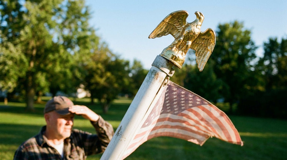 Flagpole Topper Guide: Eagle vs. Ball vs. Spear — Meaning, Military Rules & Sizing - FlagStars
