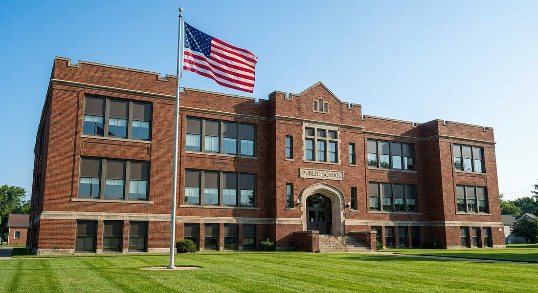Flying America 250 Flags at Schools and Civic Groups - FlagStars