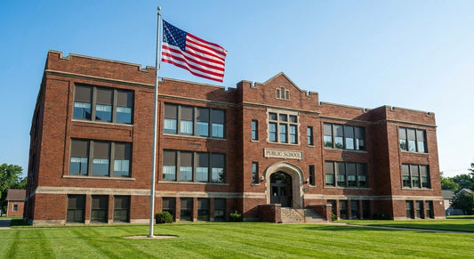 Flying America 250 Flags at Schools and Civic Groups - FlagStars