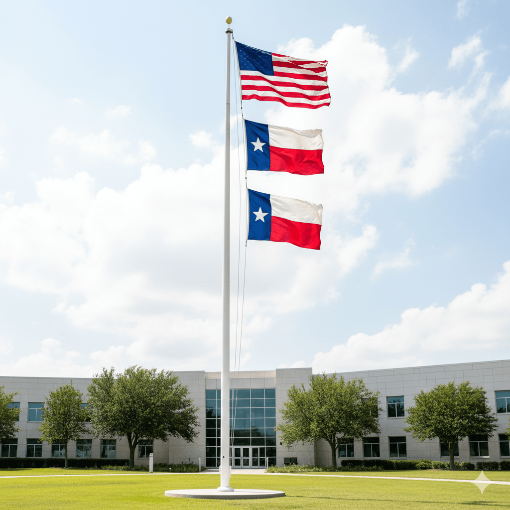 How to Fly Two Flags on One Pole – FlagStars