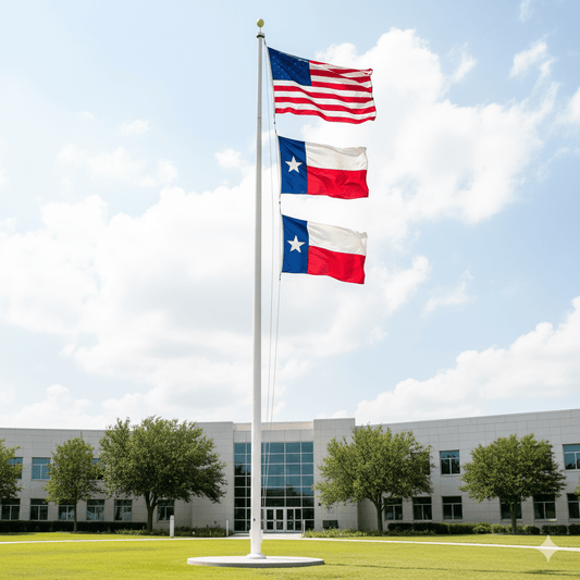 How to Fly Two Flags on One Pole - FlagStars