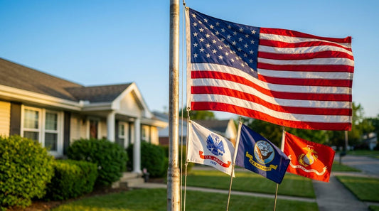 Military 250th Anniversary Flag: Which Branch Flag to Buy, What Size and Material, and How to Display It - FlagStars