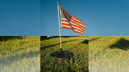 No-Dig Flagpole Base: Which Type to Buy for Your Surface (Grass, Pavement, Deck, or Driveway) - FlagStars