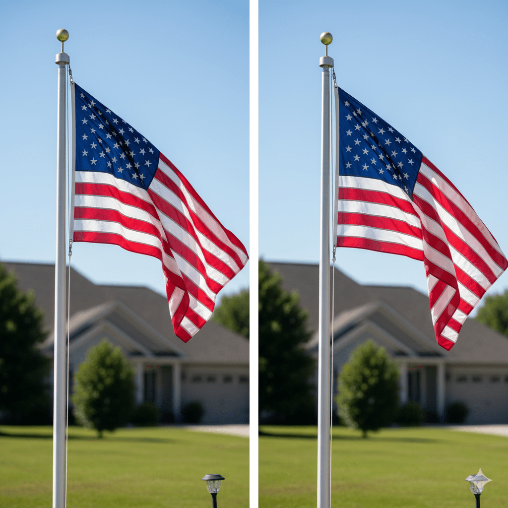 Poly vs Nylon: Which American Flag Material is Best for You? - FlagStars
