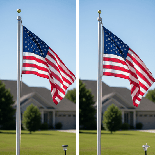 Poly vs Nylon: Which American Flag Material is Best for You? - FlagStars