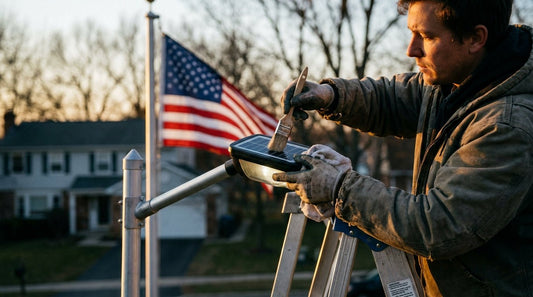 Solar Flagpole Light Not Working? The Flagpole-Specific Diagnosis and Fix Guide - FlagStars