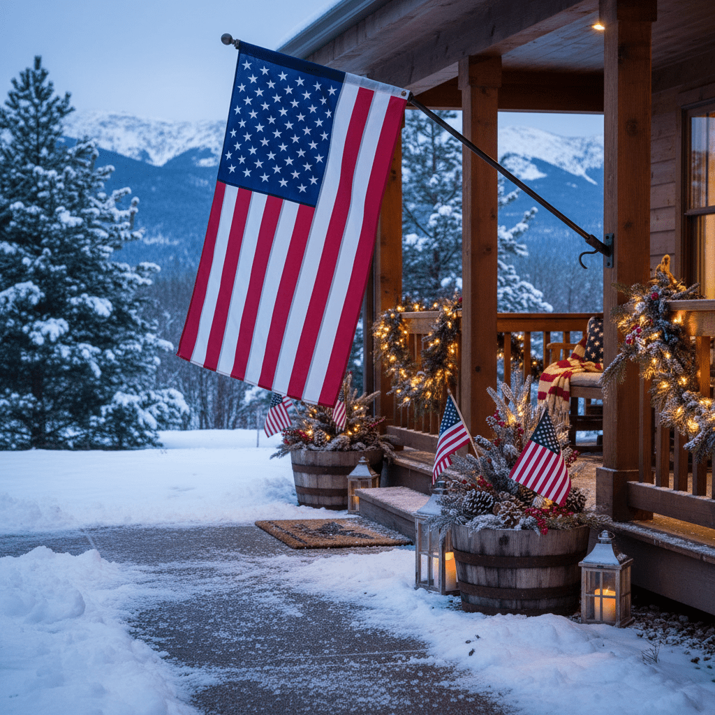 Top Patriotic Decorations for Winter - FlagStars