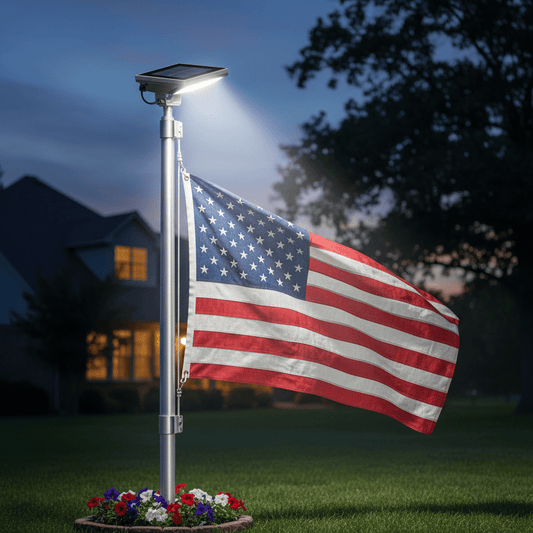 Why Add a Solar Light to Your Flagpole? - FlagStars