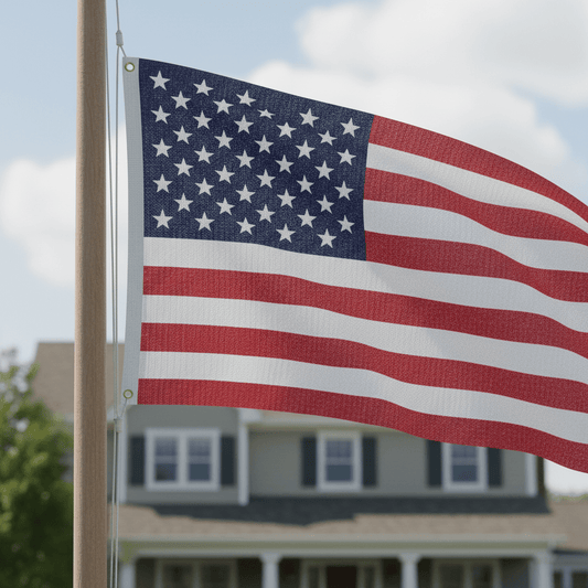 Why Buy a Knitted Poly American Flag? - FlagStars