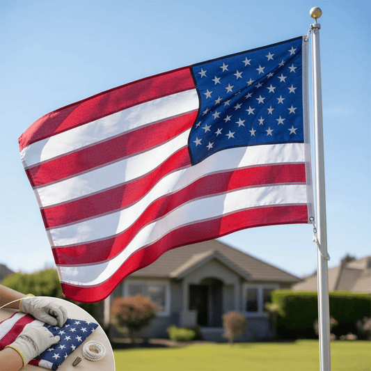 Why Buy Spun Poly American Flags? - FlagStars