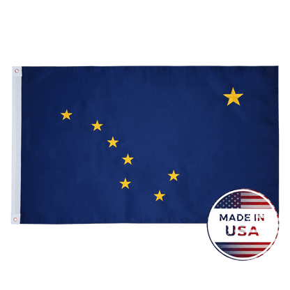 Alaska State Flag - 100% Made in USA - FlagStars