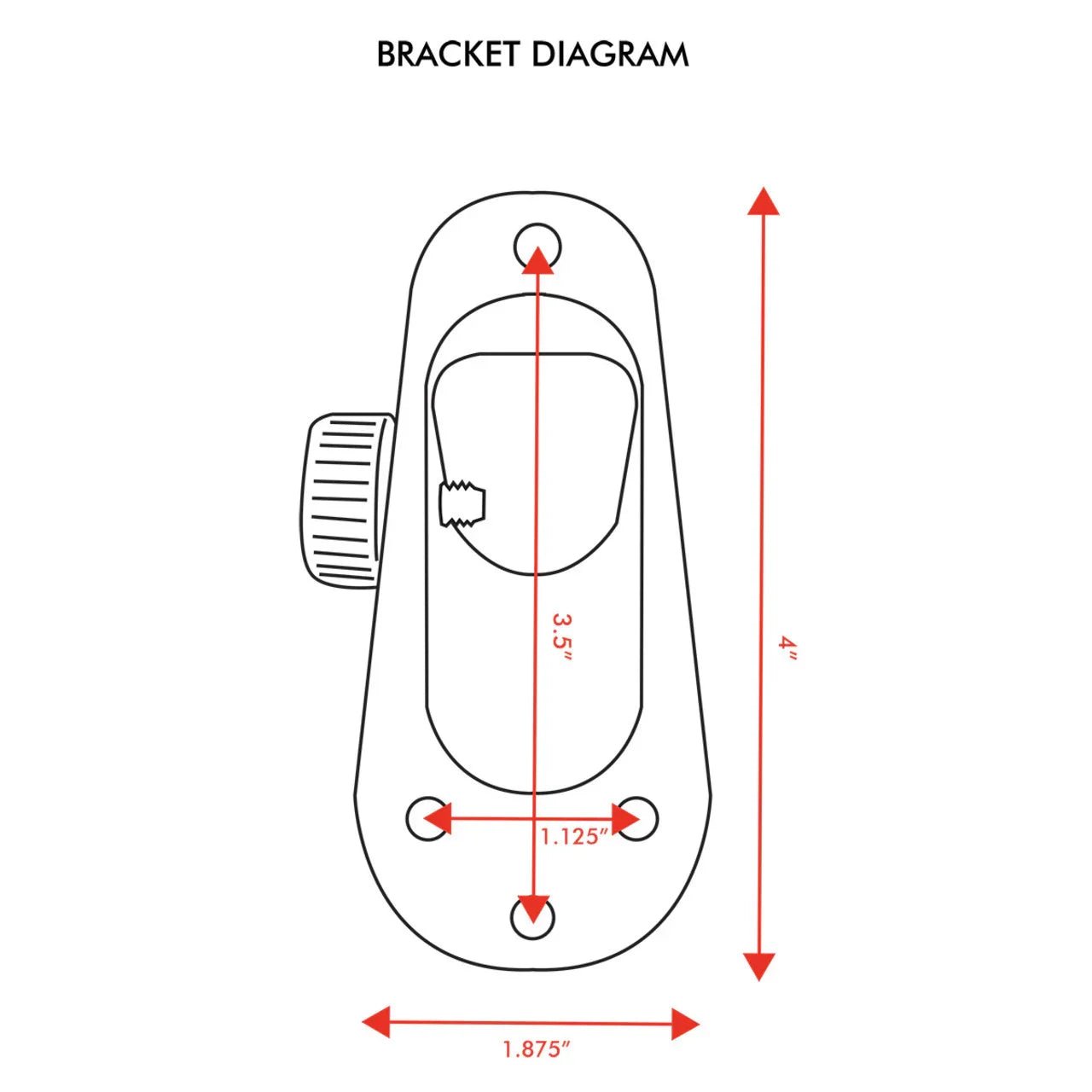 Aluminum Flagpole Bracket – 2 - Position Adjustable - FlagStars