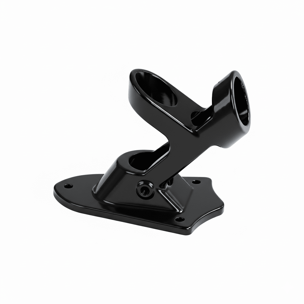 Aluminum Flagpole Bracket – 2 - Position Adjustable - FlagStars