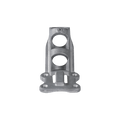 Aluminum Flagpole Bracket with Band Clamp - FlagStars