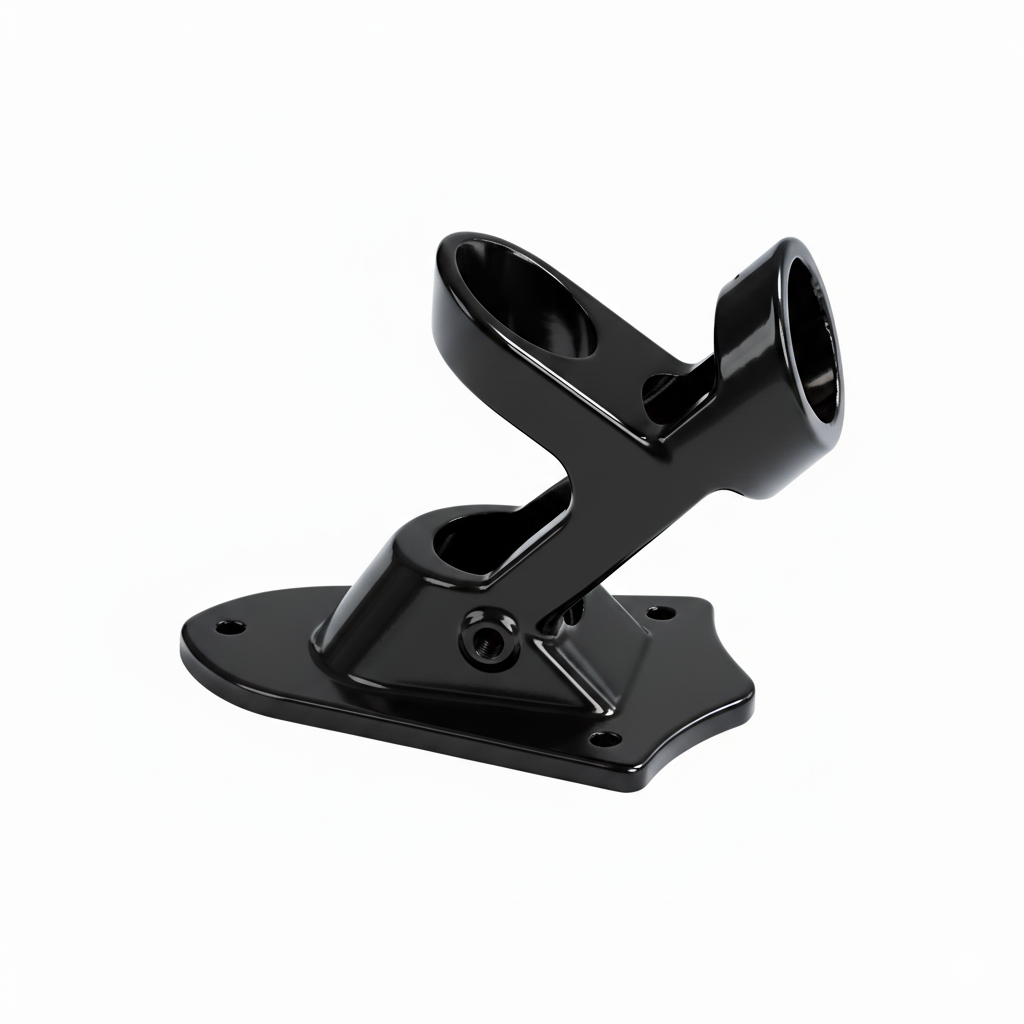 Aluminum Flagpole Bracket – 2-Position Adjustable