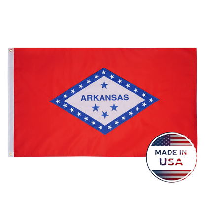 Arkansas State Flag - 100% Made in USA - FlagStars