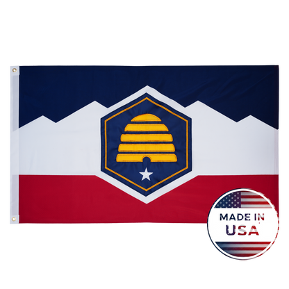 Utah State Flag - 100% Made in USA