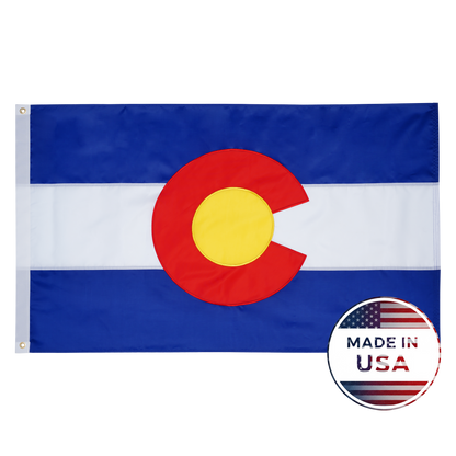 Colorado State Flag - 100% Made in USA - FlagStars