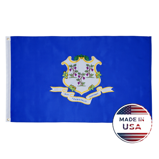 Connecticut State Flag - 100% Made in USA - FlagStars