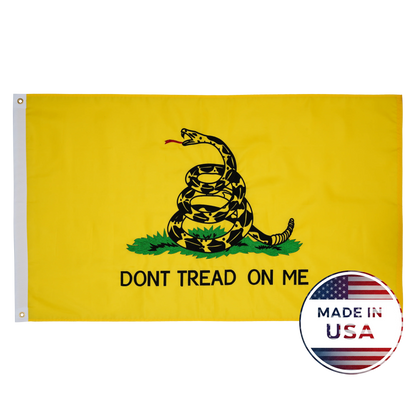 Gadsden Don’t Tread on Me Flag - 100% Made in USA - FlagStars