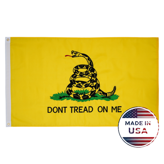 Gadsden Don’t Tread on Me Flag - 100% Made in USA - FlagStars